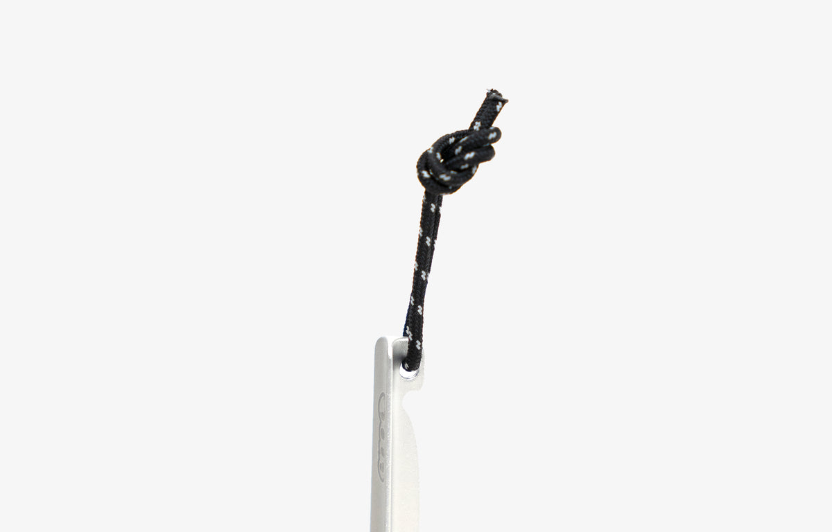 ENO Tarp Stakes | Reflective Cord Aids Nighttime Visibility