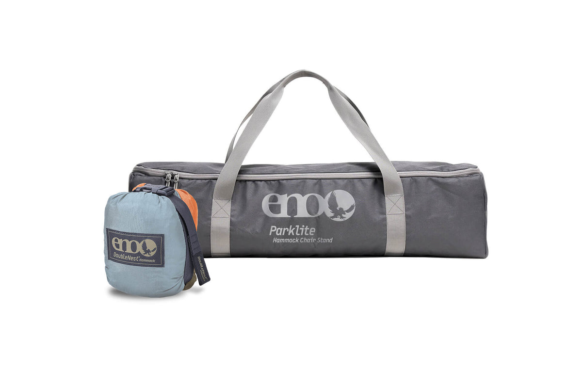 ENO DoubleNest Hammock + Parklite Stand Bundle