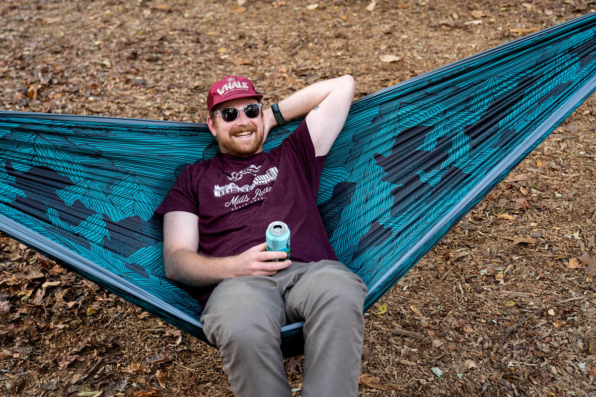 ENO DoubleNest Hammock Print + Atlas Straps Bundle