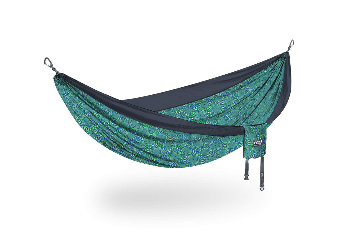 Eagles Nest Outfitters, Inc. Hammock Optical Illusion/Charcoal DoubleNest® Hammock Print