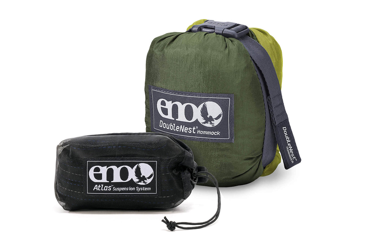 ENO DoubleNest Hammock + Atlas Straps Bundle