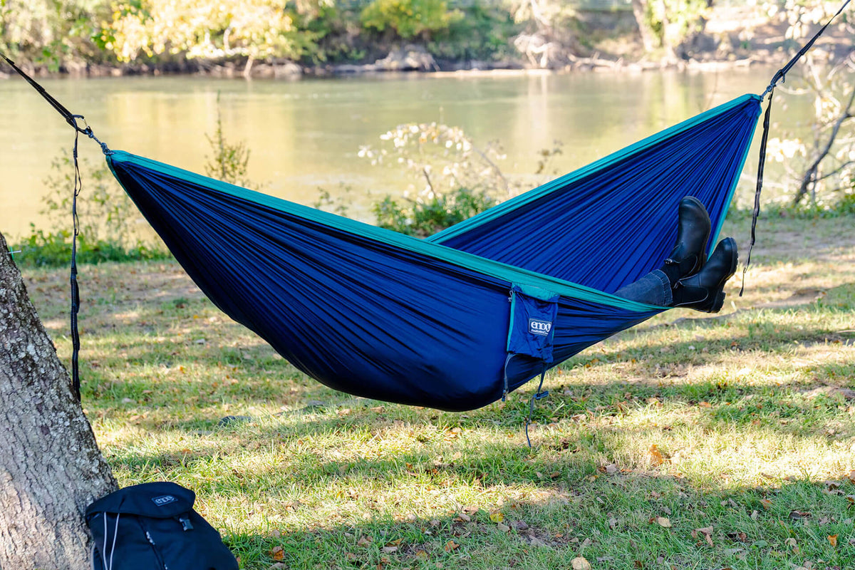 ENO DoubleNest Hammock + Atlas Straps Bundle