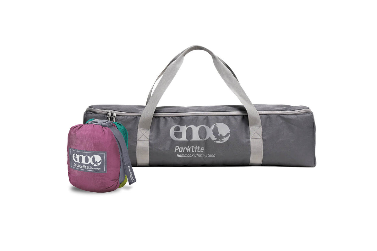 ENO DoubleNest Hammock + Parklite Stand Bundle
