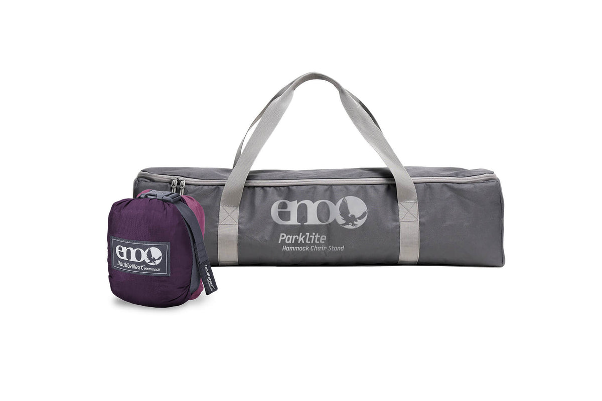ENO DoubleNest Hammock + Parklite Stand Bundle
