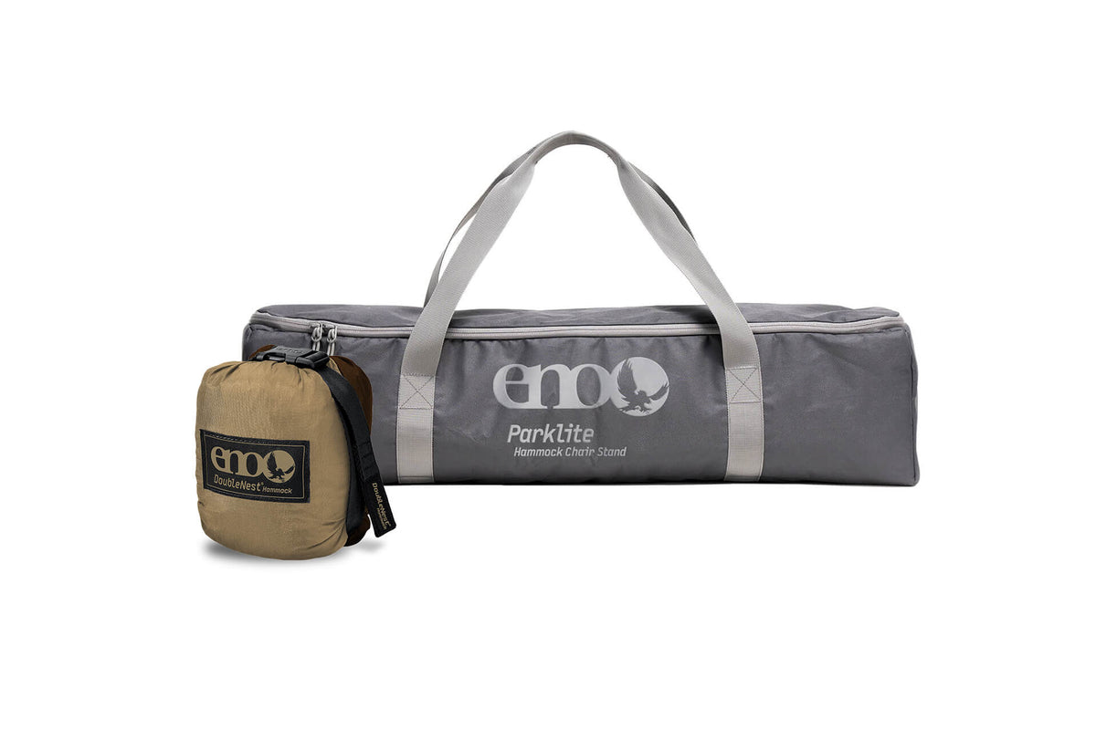 ENO DoubleNest Hammock + Parklite Stand Bundle