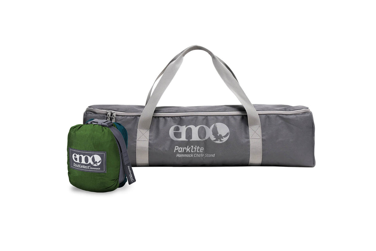 ENO DoubleNest Hammock + Parklite Stand Bundle