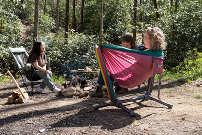 ENO DoubleNest Hammock + Parklite Stand Bundle