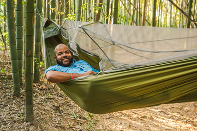 ENO JungleNest Hammock + Helios Straps Bundle