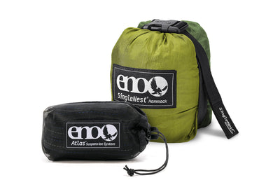 ENO SingleNest Hammock + Atlas Straps Bundle