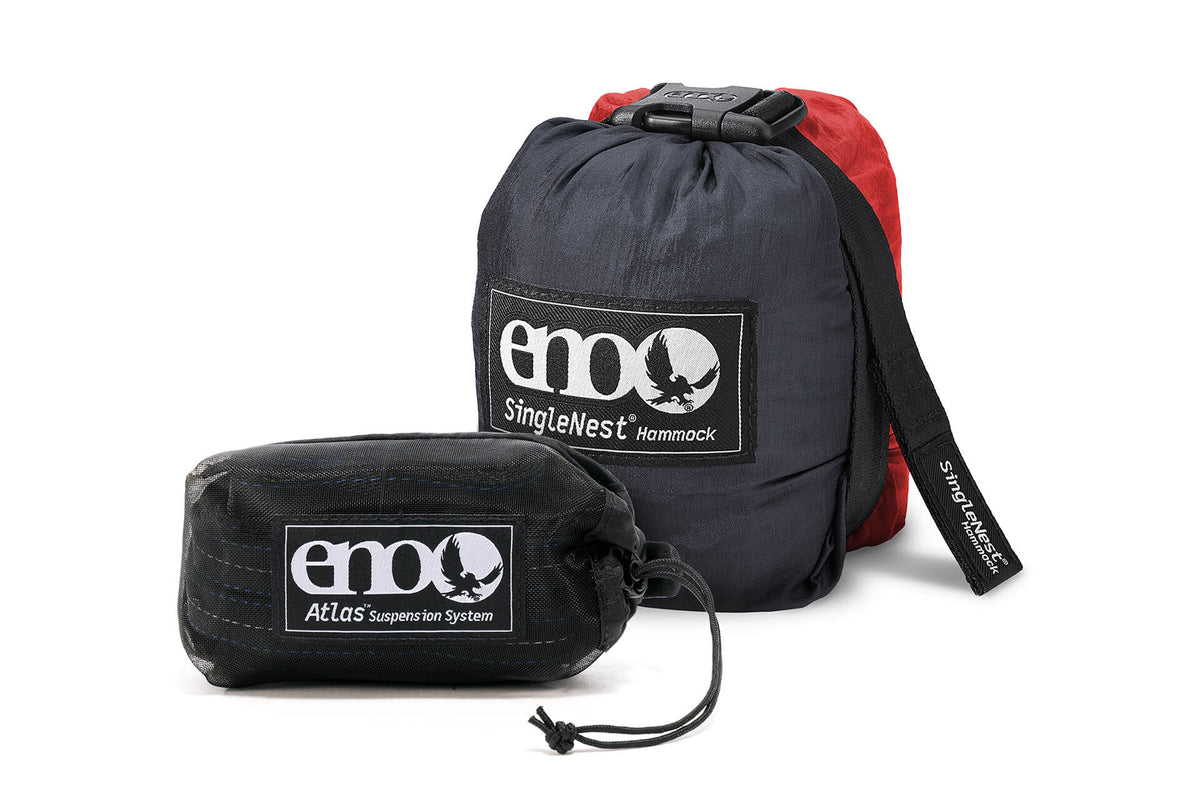 ENO SingleNest Hammock + Atlas Straps Bundle
