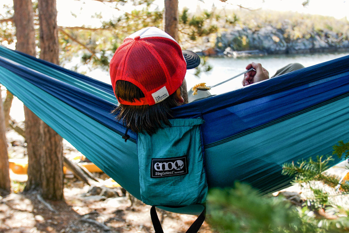ENO SingleNest Hammock + Atlas Straps Bundle