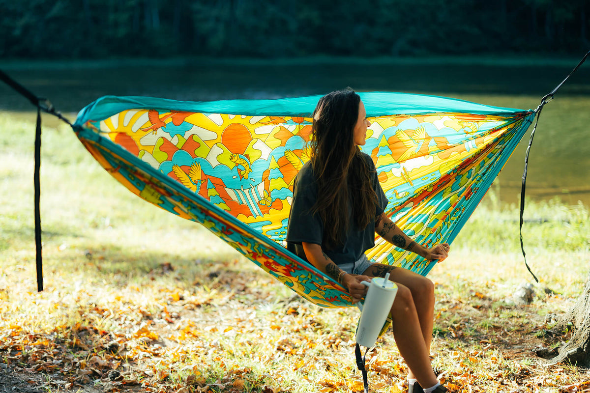 ENO Vibrant Earth Giving Back Hammock