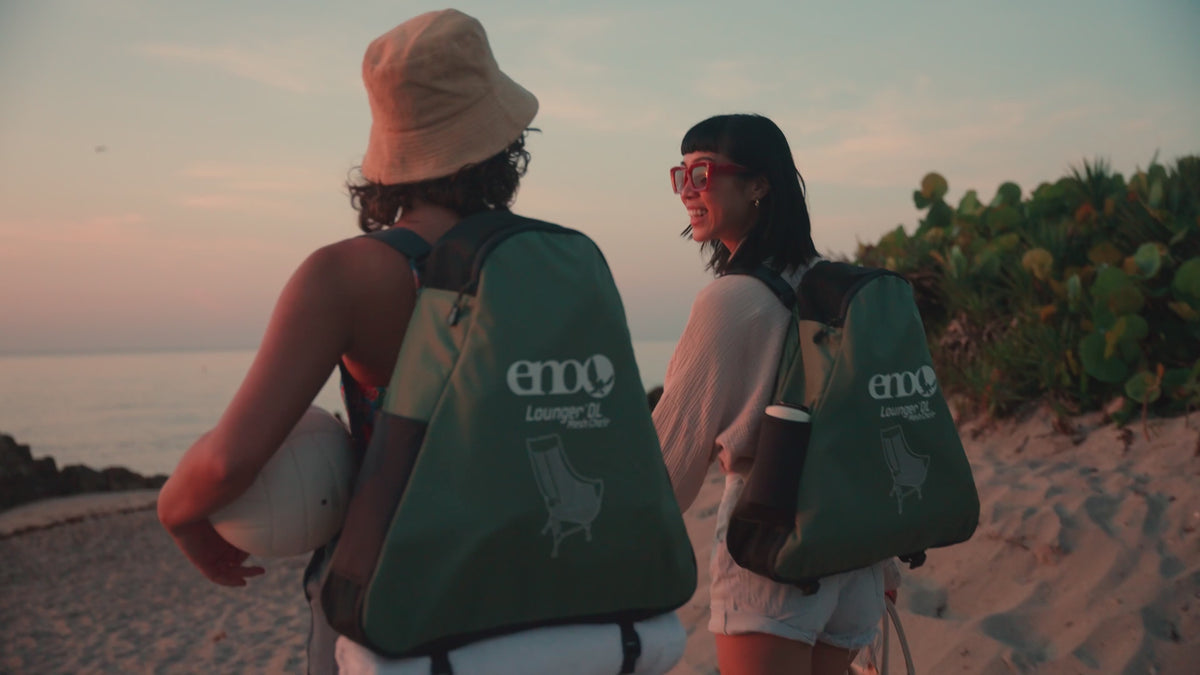 Load video: ENO Lounger™ DL Mesh Chair - Built for Unmatched Comfort